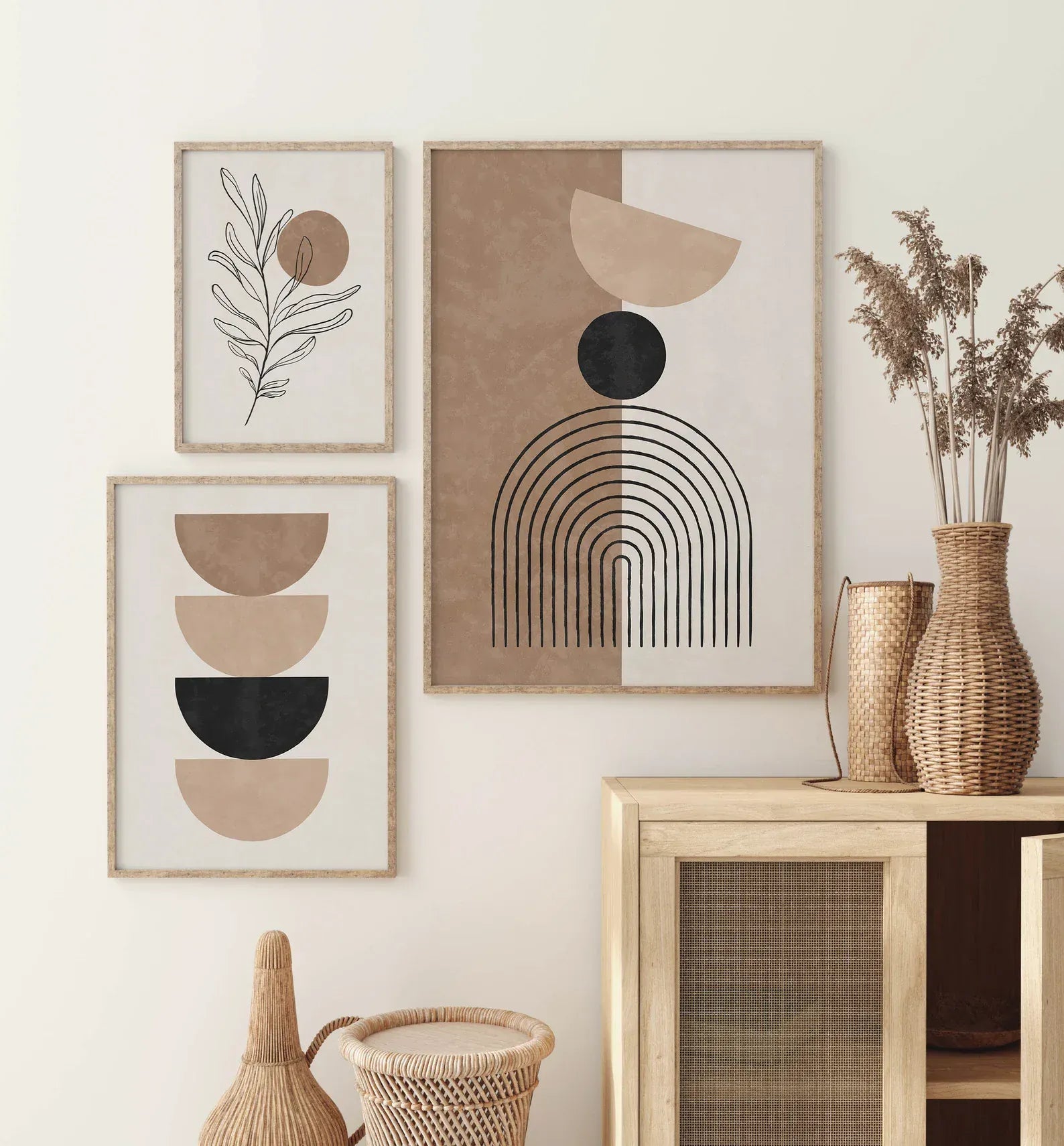 مجموعة آفاق صامتة (3 إطارات)