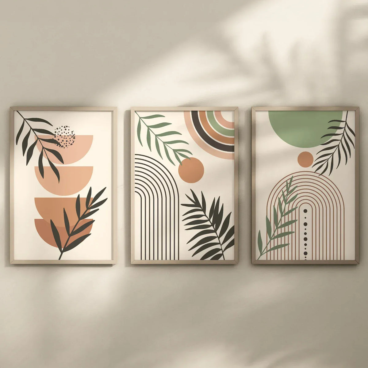 Tropical harmony set (3 Frames) – View 5 – Beitouti wall frames