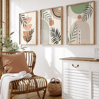 Tropical harmony set (3 Frames) – Wall frame set by Beitouti