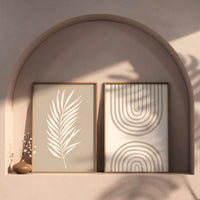 Sand whisper set (2Frames) – Wall frame set by Beitouti