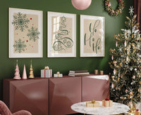 Christmas Touch set (3 Frames) – View 2 – Beitouti wall frames
