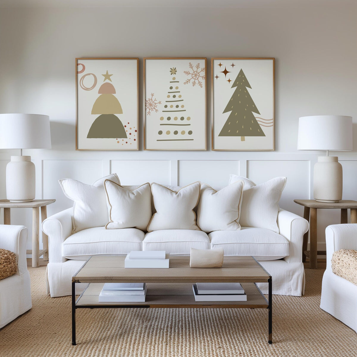 Holiday Stillness set (3 Frames) – Wall frame set by Beitouti