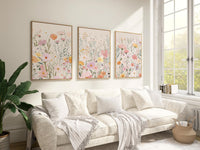 Flowers set (3 Frames) – View 4 – Beitouti wall frames