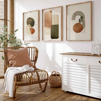 Autumn harmony set (3 Frames) – View 2 – Beitouti wall frames