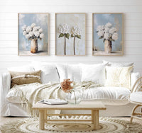 Floral Stillness set (3 Frames) – View 2 – Beitouti wall frames
