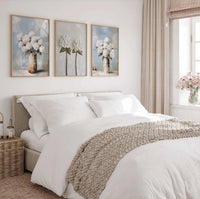 Floral Stillness set (3 Frames) – View 5 – Beitouti wall frames
