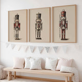 Wooden Soldiers set (3 Frames) – Wall frame set by Beitouti
