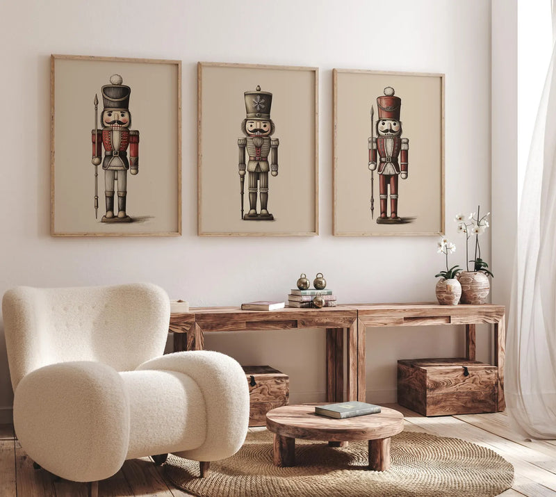 Wooden Soldiers set (3 Frames) – View 2 – Beitouti wall frames