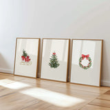 Holiday Spirit set (3 Frames) – Wall frame set by Beitouti