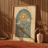 Calm sun Wall Art