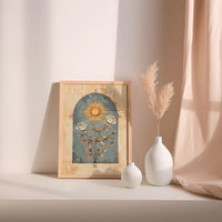 Calm sun Wall Art