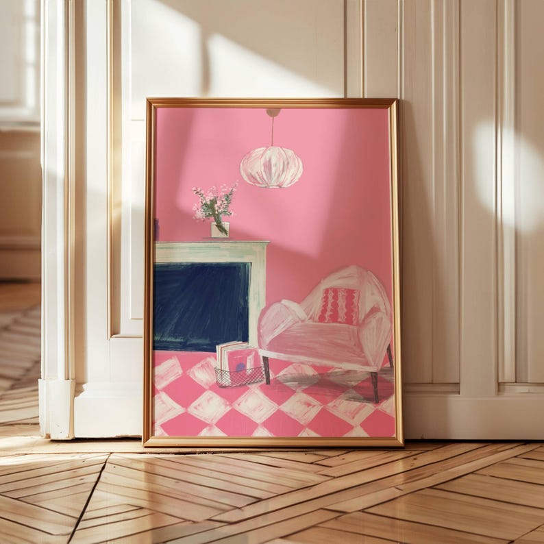 Blush Wall Art
