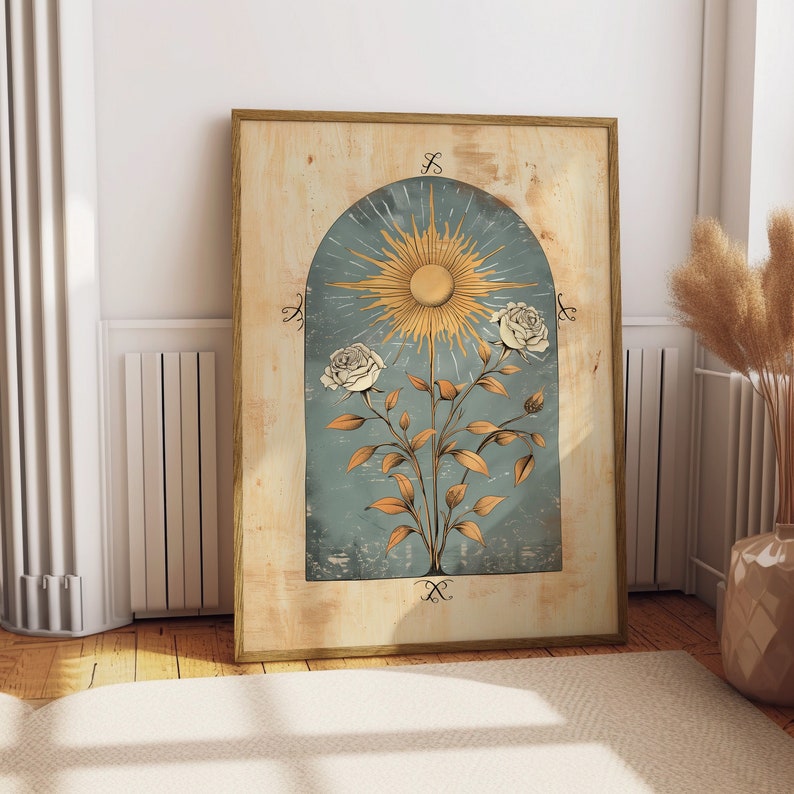 Calm sun Wall Art