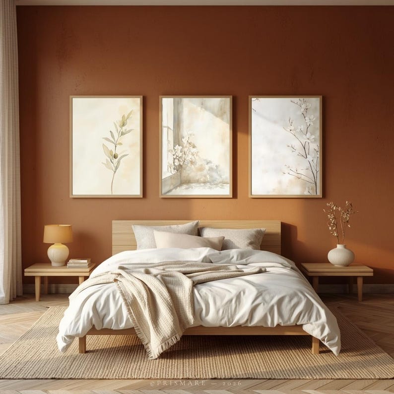 Earth Tone Wall Art(3 Frames)