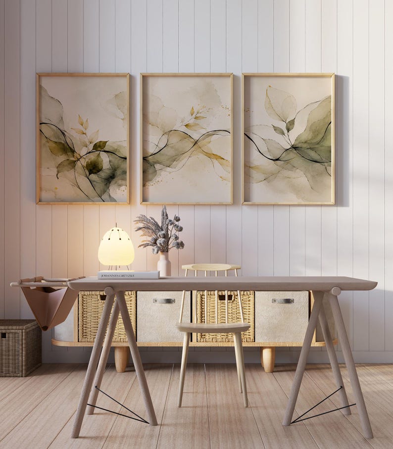 Neutral Wall Art(3 Frames)