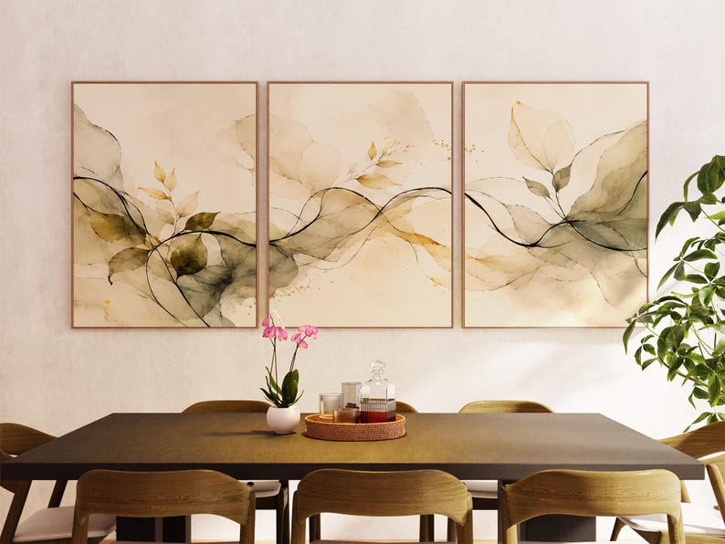 Neutral Wall Art(3 Frames)