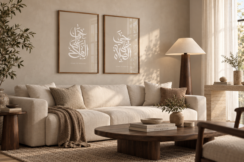 إلى طقم صلاة (إطاران)